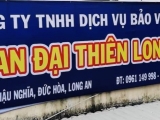 Công ty bảo vệ uy tín nhất đức hòa